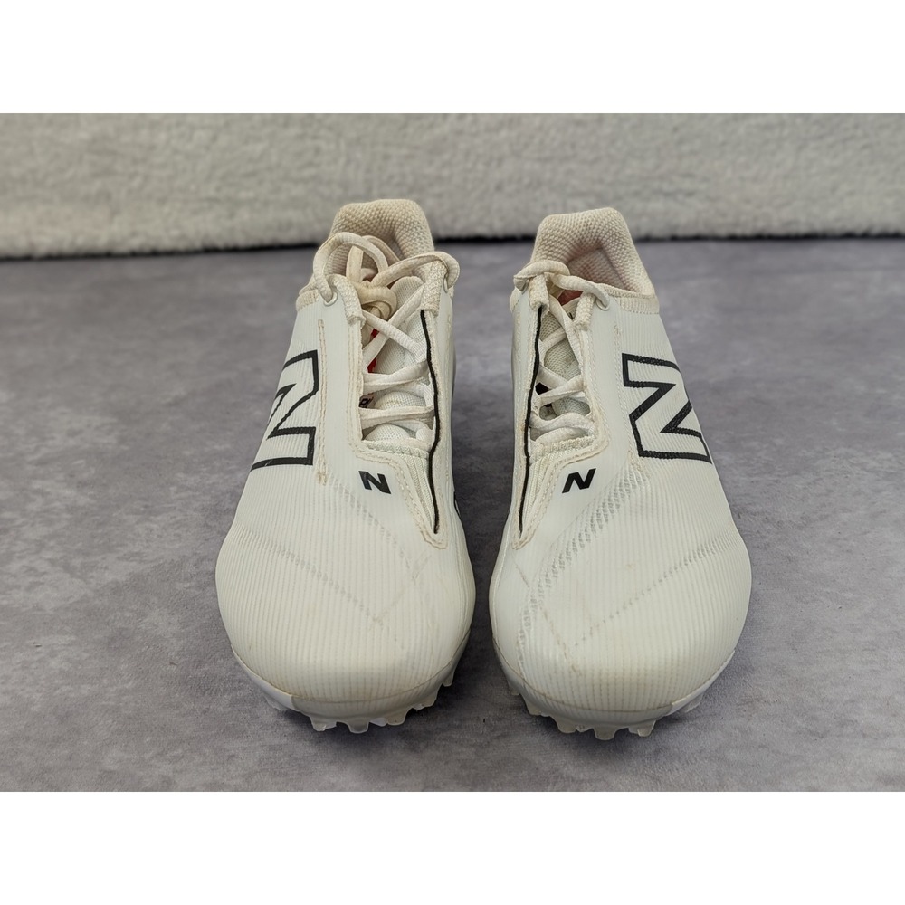 New Balance Burn X4 Lacrosse Cleats White Black Womens 8 WBURNLW4 Low Top Shoes - Picture 2 of 6